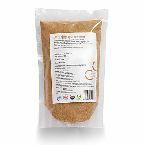 Buy Conscious Food Cumin Powder 100 Gm Pouch Online at the Best Price ...