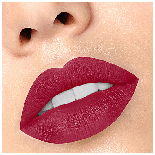 matte lipstick cherry red