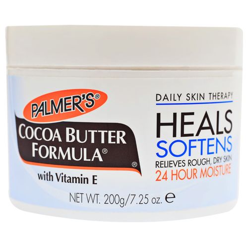 Palmer's Heals Softens Cocoa Butter Formula - Rough, Dry Skin, With Vitamin E, 200 g Jar 24 Hour Moisture