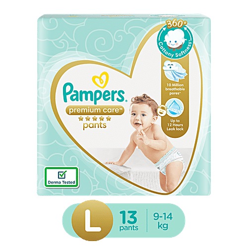 Buy Pampers Premium Care Pants - Diapers Large Size 20 pcs Online