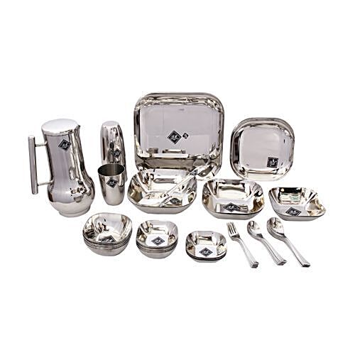 Dinner set outlet steel price