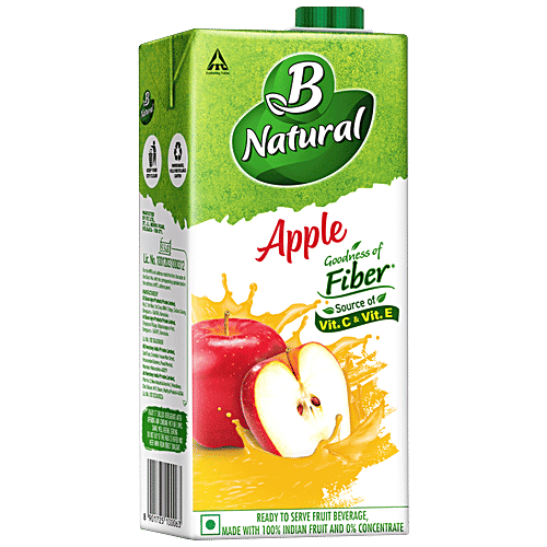 Buy B Natural Juice - Apple Awe 1 Ltr Online At Best Price. Of Rs 104 ...