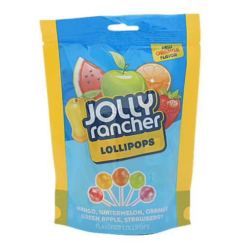 Buy Jolly Rancher Lollypop 4 Flavour 54 gm Online at Best Price. of Rs ...