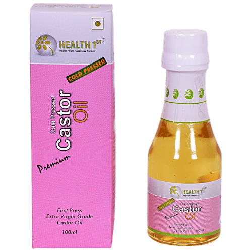 Buy Health 1st Cold Pressed Castor Oil 100 Ml Online At Best Price Of