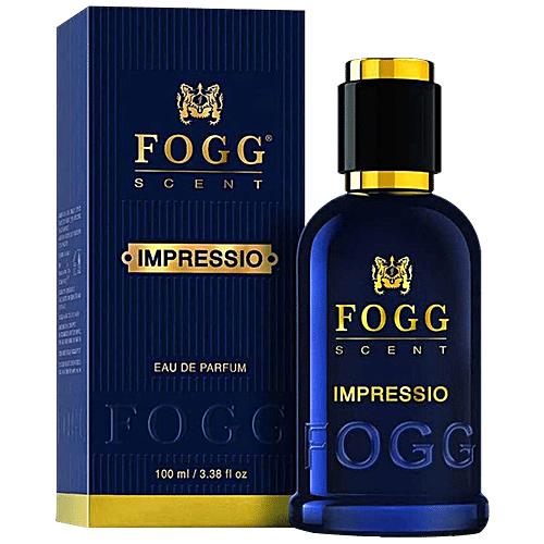 Fogg  Impressio Scent Eau De Parfum Men’s Perfume - Long-lasting Fresh & Soothing Fragrance, 100 ml  