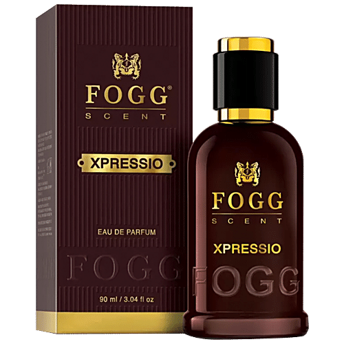 Fogg  Xpressio Scent Eau De Parfum - Mens Perfume, Long-Lasting Fresh & Powerful Fragrance, 100 ml  