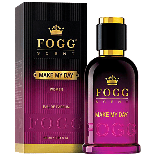 Fogg  Make My Day Scent Eau De Parfum Women’s Perfume - Long-lasting Fresh & Floral Fragrance, 100 ml  