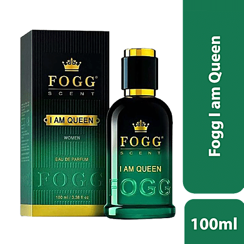 Fogg  I Am Queen Scent - Eau De Parfum, Womens Perfume, Long-lasting Fresh & Floral Fragrance, 100 ml  