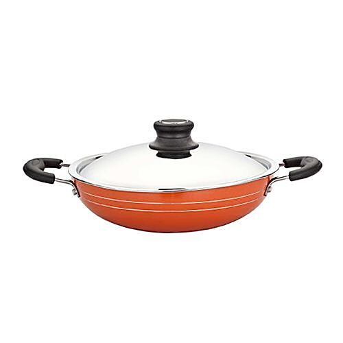 Buy Navrang Aluminium Non-Stick Saucepan - 16 cm, 2.2 mm, Bakelite Handle  Online at Best Price of Rs 299 - bigbasket