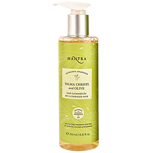 Buy Mantra Herbal Palma Christi & Olive Hair Cleanser - For Dry ...