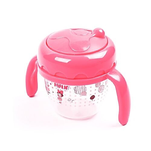 Buy Farlin Color Gulu Gulu Sippy Cup(Spout) 240 Cc, Aet-012B Pink ...