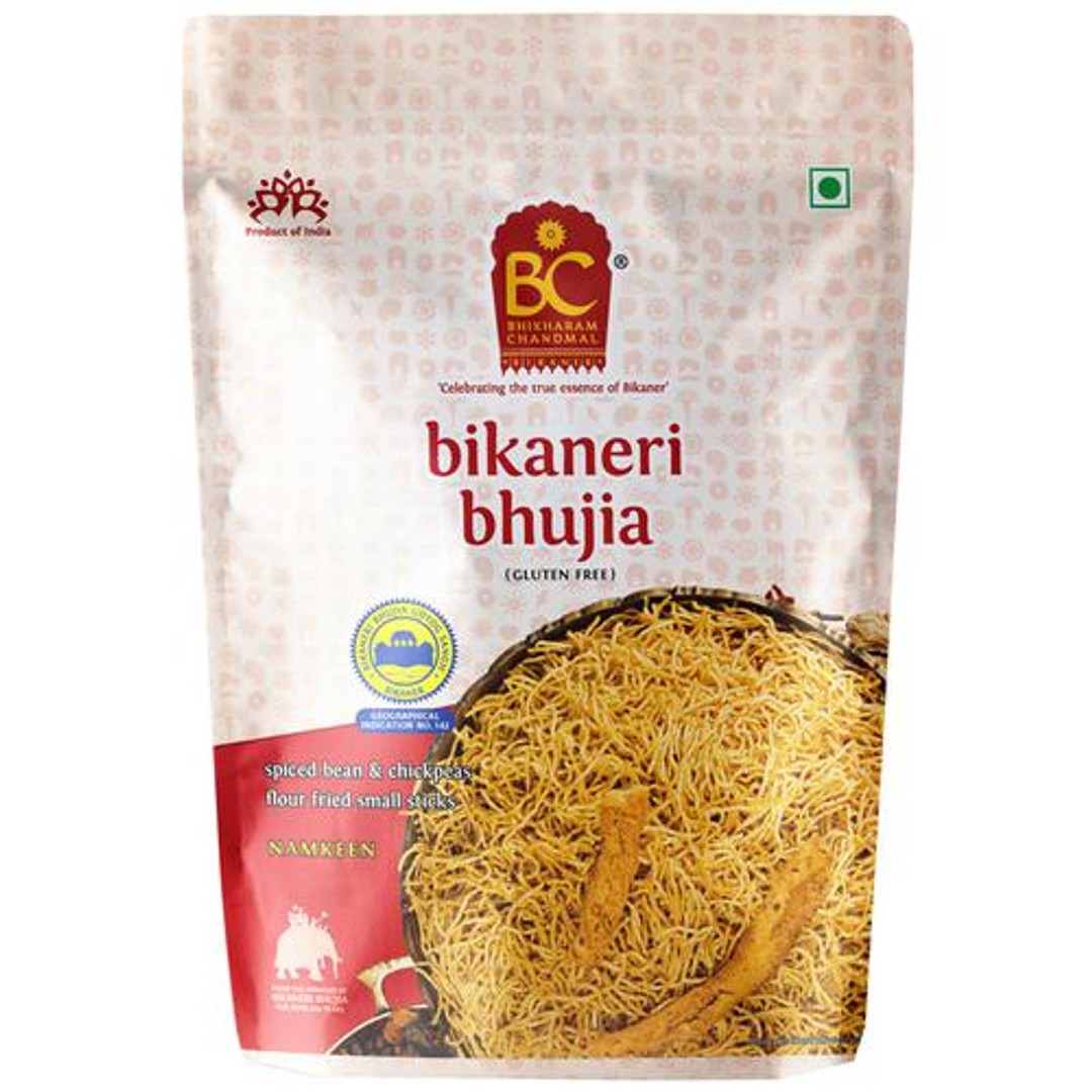 Buy Bhikharam Chandmal Bikaneri Bhujia - Spiced Online at Best Price of ...