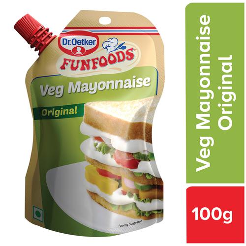 Buy Funfoods Mayonnaise Eggless 100 Gm Online At Best Price Bigbasket