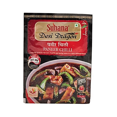 Buy Suhana Ready Mix Paneer Chilli 50 Gm Online at the Best Price of Rs ...