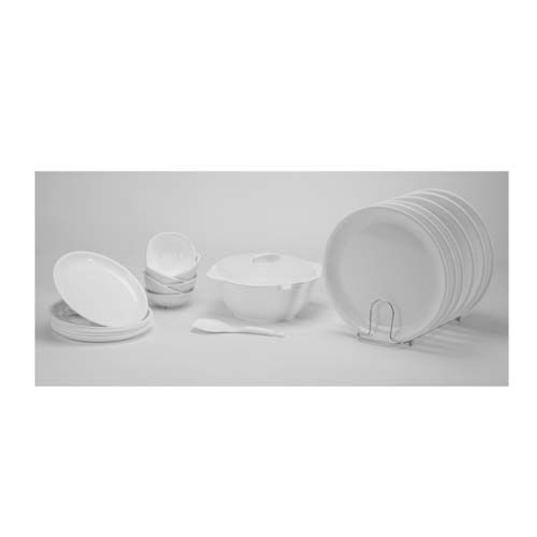 Buy Signoraware Dinner Set Round White 201 Online At Best Price Of Rs