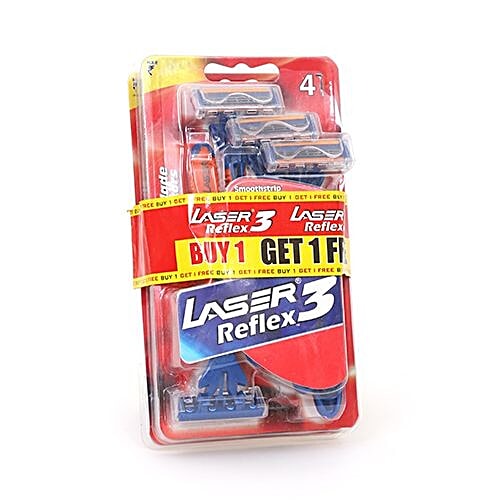 laser shaving razor reflex