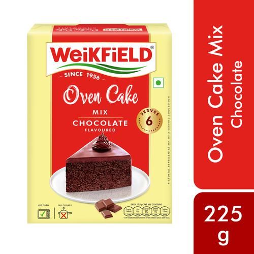 Buy Weikfield Oven Cake Mix - Chocolate Flavour, Dry Mix, 100