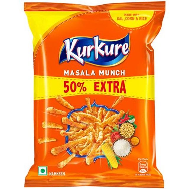 Buy Kurkure Masala Munch Namkeen Online at Best Price of Rs 5 - bigbasket