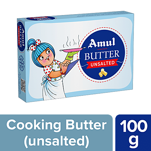 Buy Amul Butter Unsalted 100 Gm Online At Best Price Of Rs 55 Bigbasket