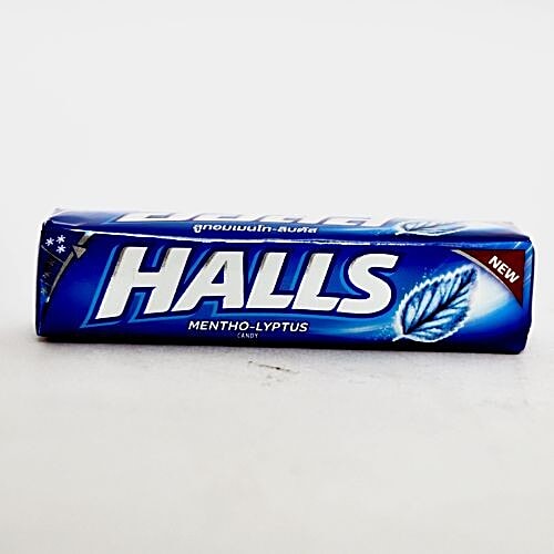 Buy Halls Candy - Cool Mentho-Lyptus Flavoured Stick Online at Best ...