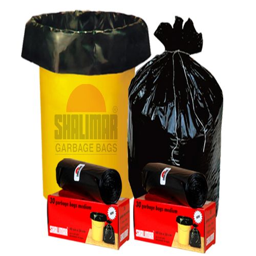 Buy Shalimar Virgin Garbage Bags - Medium, Black Online at Best Price ...
