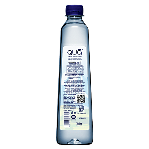 Buy Qua Natural Mineral Water 200 Ml Online at the Best Price of Rs 20 ...