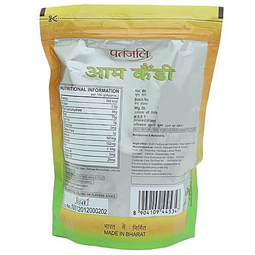 Buy Patanjali Mango Candy Online at Best Price of Rs 55 - bigbasket