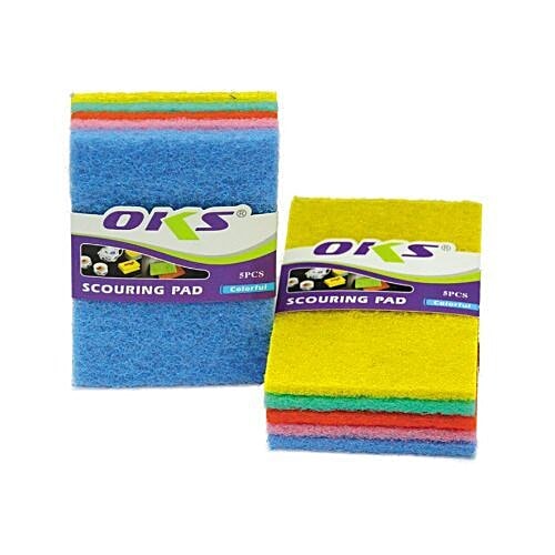 Buy JLT Oks Scrub Scouring Pad - Kitchen Cleaner, Assorted Color Online ...