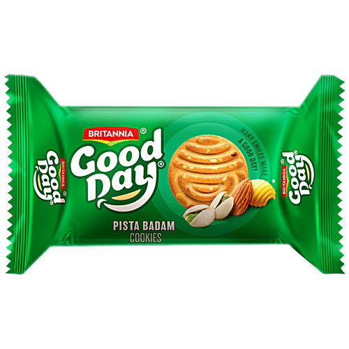 Buy Britannia Good Day Nuts Cookie 58 Gm Online At Best Price of