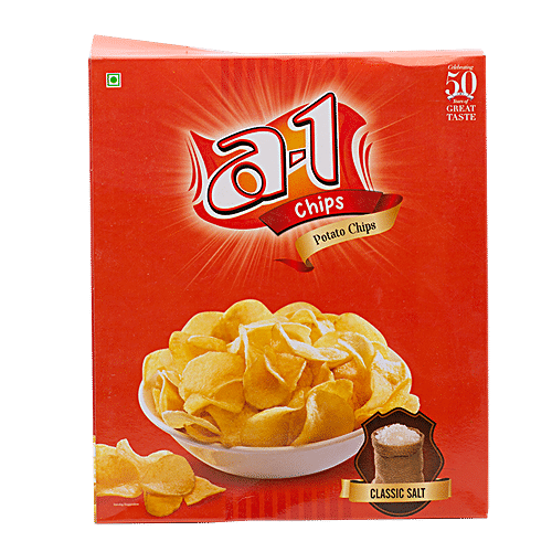 Buy A1 Chips Potato Chips Classic Salt Online at Best Price of Rs