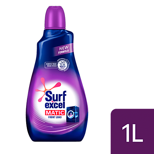 Buy Surf Excel Liquid Detergent Matic Front Load 1 Ltr Online At Best ...