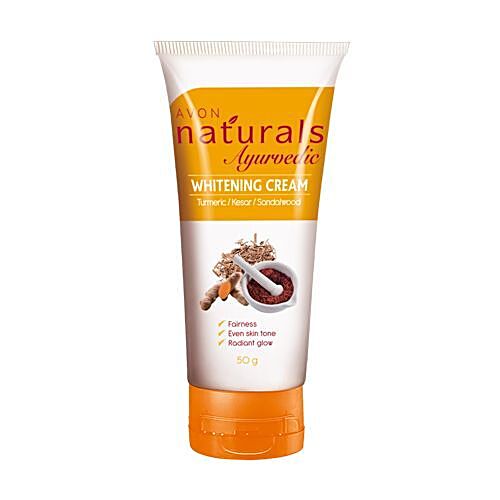 Buy Avon Naturals Ayurvedic Whitening Cream 50 Gm Online At Best