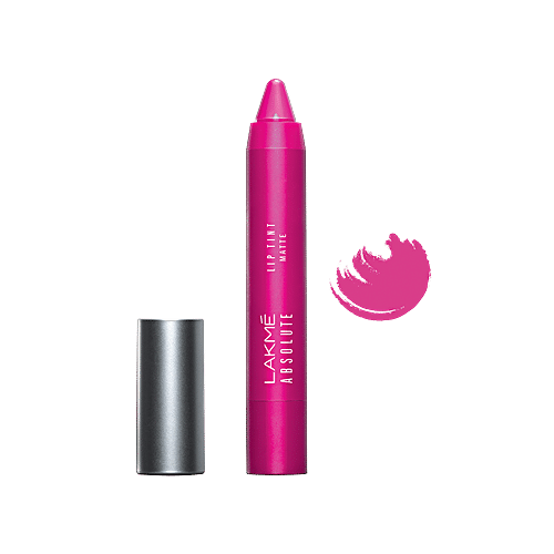 lakme lip pout matte magenta magic