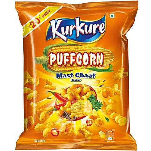 Buy Kurkure Namkeen - Puffcorn, Mast Chaat Online at Best Price of Rs ...