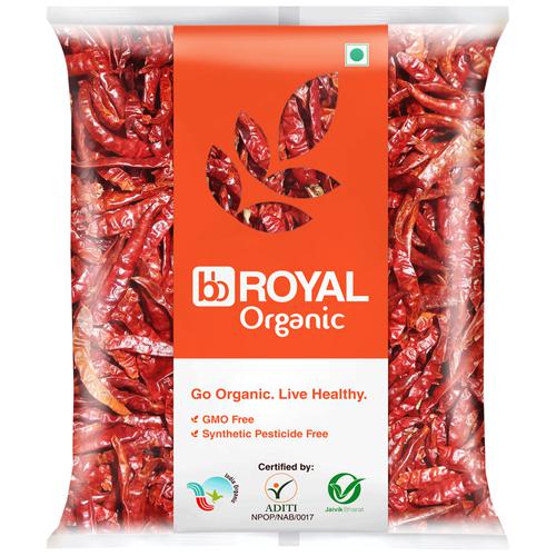 Buy Bb Royal Organic Red Chilli Whole 100 Gm Online At Best Price ...