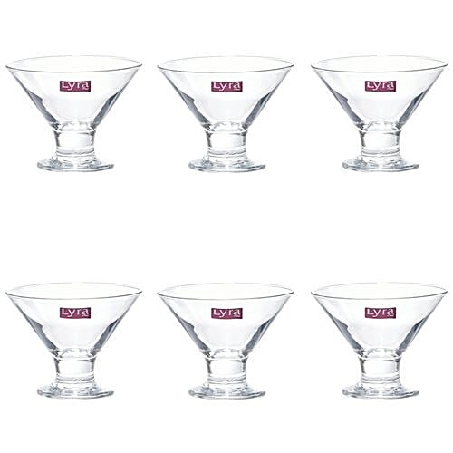 Buy Lyra Ice Cream Dessert Bowl Crema Glass Online At Best Price Of Rs 870 Bigbasket 4513