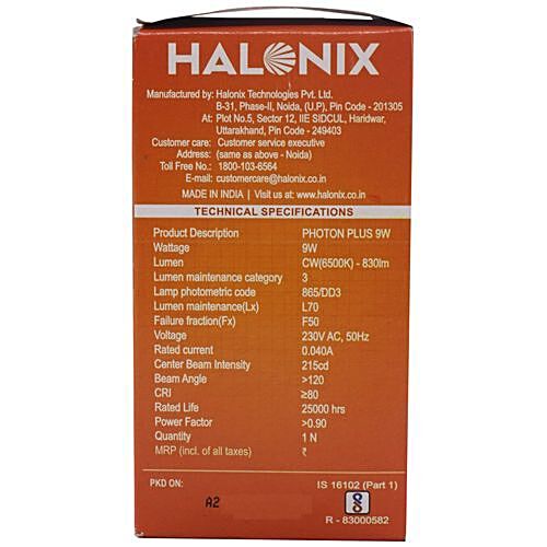 halonix 9w bulb