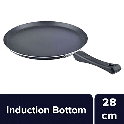 Buy Nirlon Aluminium Non Stick Tawa - With Handle, 28 Cm, 4 Mm