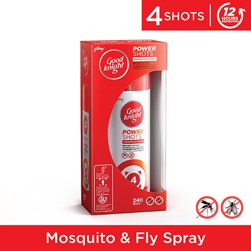Buy Good Knight Advanced Power Shots Mosquito And Fly Spray Online At