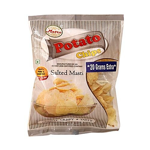 Buy Metro Potato Chips Salted Online at Best Price of Rs null bigbasket