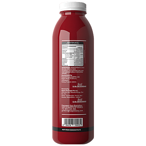 Buy Raw Pressery Cold Pressed Juice Pomegranate 1 L Online At Best ...