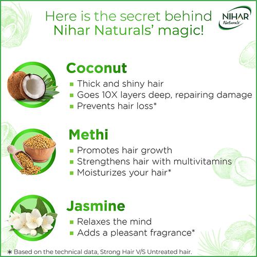 Buy Nihar Naturals Hair Oil - Jasmine Online at Best Price of Rs 164.35 -  bigbasket