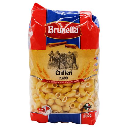 Buy Brunella Pasta - Chifferi Rigati 600 500 gm Online at Best Price. of Rs  199 - bigbasket