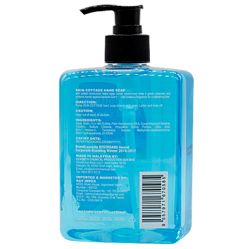 Buy Skin Cottage Hand Soap - Oceanus 500 ml Online at Best Price. of Rs ...