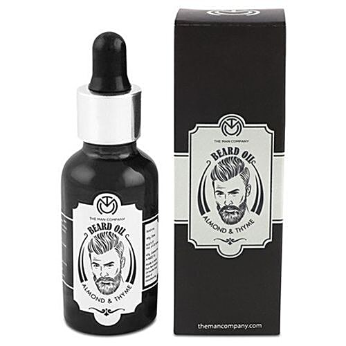 Buy The Man Company Beard Oil Almond And Thyme 30 Ml Online At Best Price Of Rs Null Bigbasket