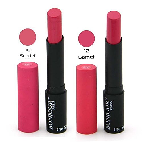 Buy Bonjour Paris Creme Matt Lipstick - Pink Pleasure Online at Best ...