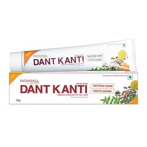 Buy Patanjali DANT KANTI NATURAL TOOTHPASTE Online at Best Price of Rs ...