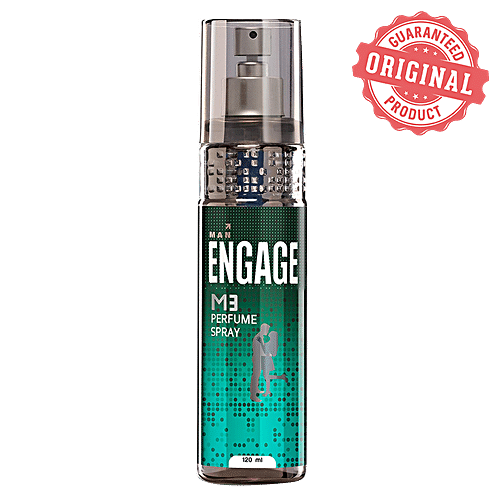 Buy Engage M3 Perfume Spray - For Men, Fresh and Minty Fragrance Online ...