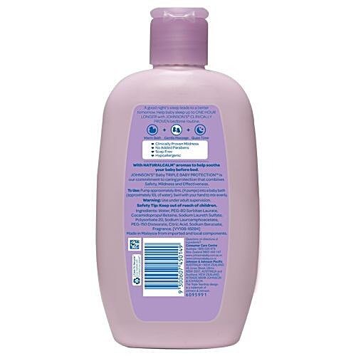 Buy Johnson's Bedtime Baby Bath 200 ml Online at Best Price. of Rs 220 ...