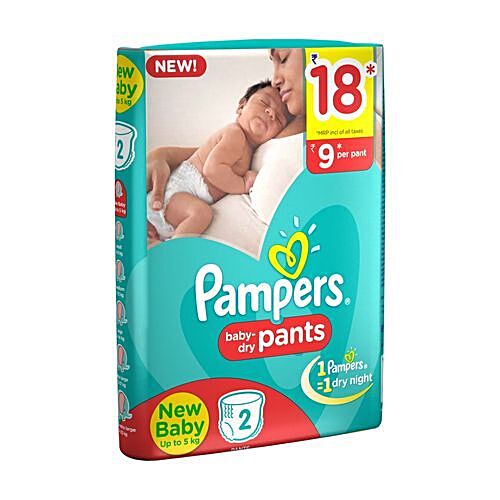 pampers new born